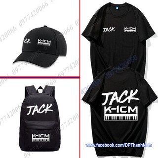 Combo : 1 mũ JACK- K ICM , 1 áo JACK -K ICM và 1 balo JACK - KICM