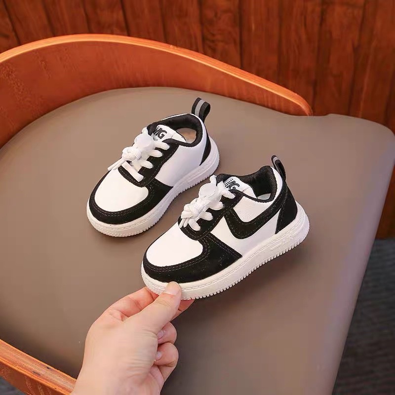Giày thể thao cho bé trai, bé gái - giày sneaker đi học đi chơi có dây rút buộc tùy chỉnh siêu nhẹ êm chân cho bé
