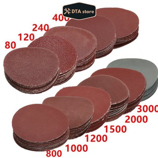 [Siêu Rẻ] Giấy Nhám Tròn 100mm (size từ 40 đến 240)