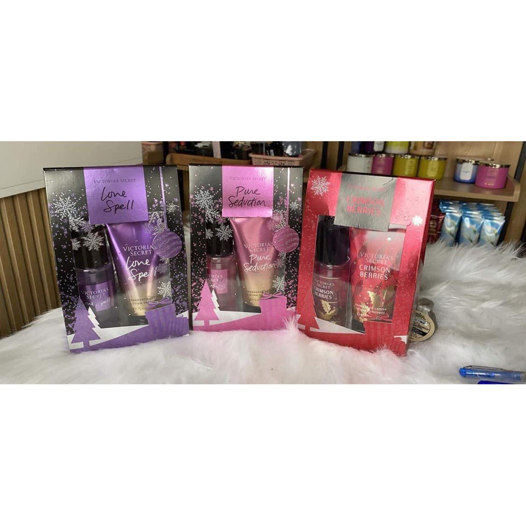Set Xịt Thơm và Dưỡng Thể VICTORIA'S SECRET
