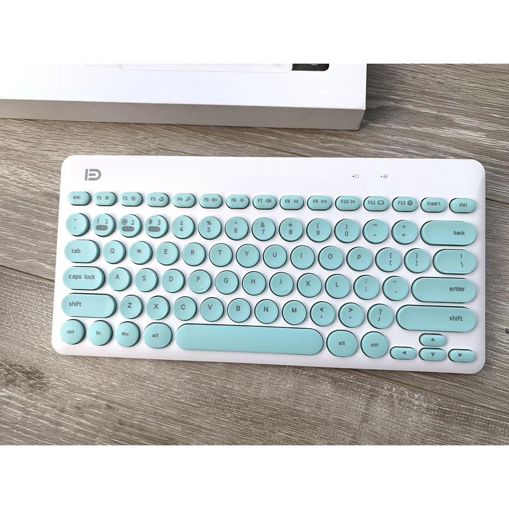 Bàn phím 2 chức năng Bluetooth + Wireless Forter iK6620D - BH chính hãng 24 tháng 01 đổi 01