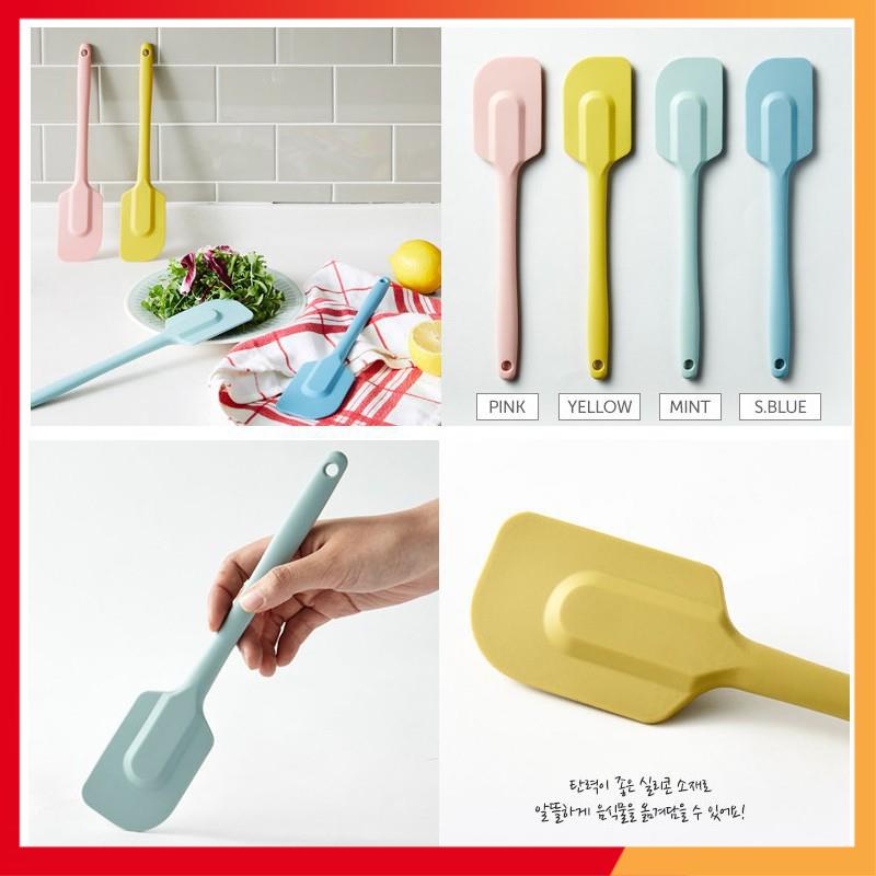 Muôi Đảo, Lật, Vét Đồ Ăn Bằng Silicone Chịu Nhiệt Lock&Lock CKT223 - Hàng chính hãng
