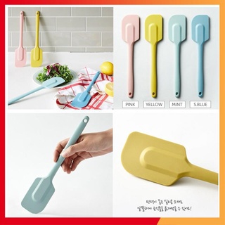 Muôi đảo, lật, vét đồ ăn bằng silicone chịu nhiệt lock&lock ckt223 - hàng chính hãng