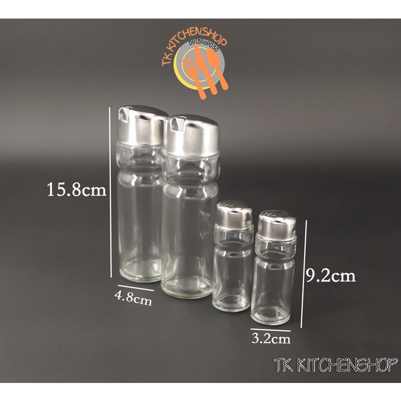 Bộ set gia vị đựng dầu, giấm,muối, tiêu chuyên dùng để ăn Salad. SET lọ 4 trong 1 có quai xách tiện lợi chắc chắn