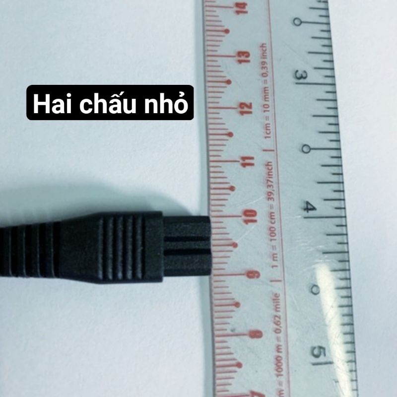 Cục Sạc Đèn Đội Đầu Chuôi Sạc 2 Chấu