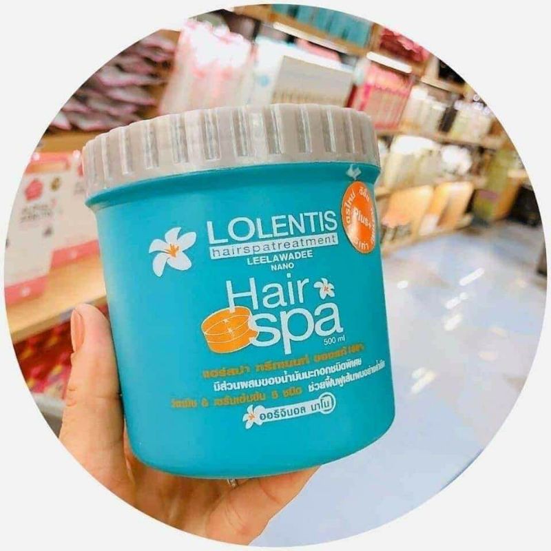 Kem ủ tóc Lolentis Hair Spa Thái Lan 500g