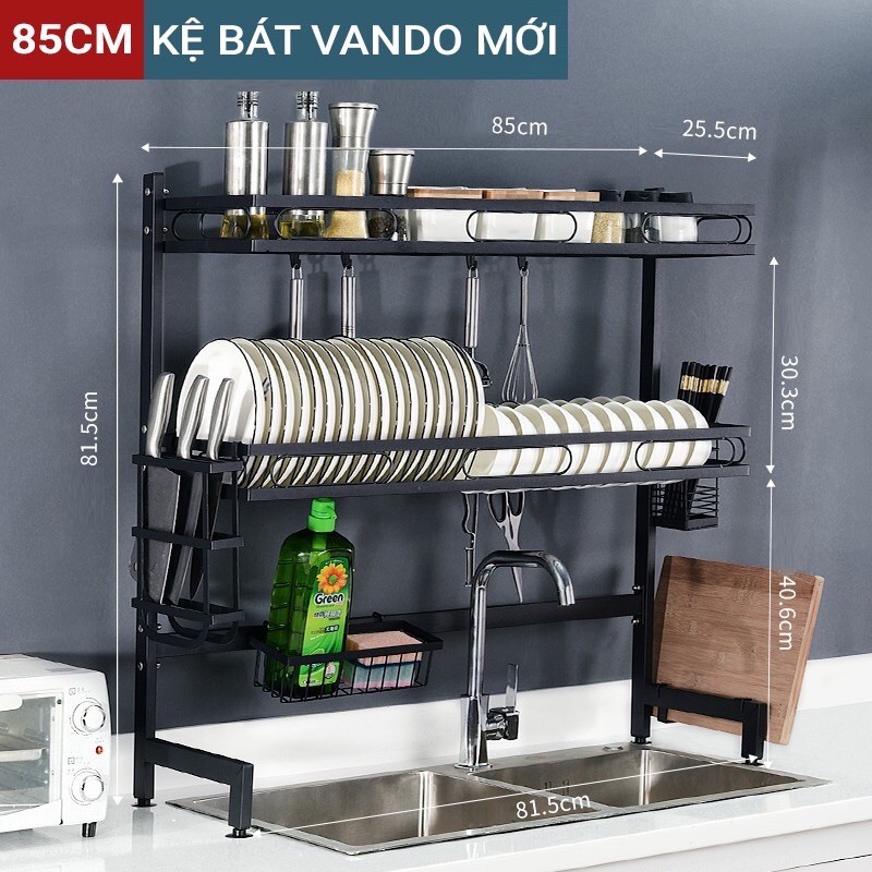 KỆ CHÉN BÁT CAO CẤP 2 TẦNG Đa Năng