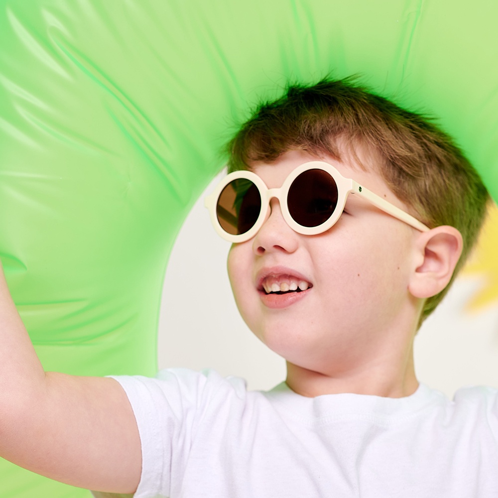 Kính chống tia cực tím có tròng kính phân cực Babiators – Sweet Cream, cho bé 3-5 tuổi