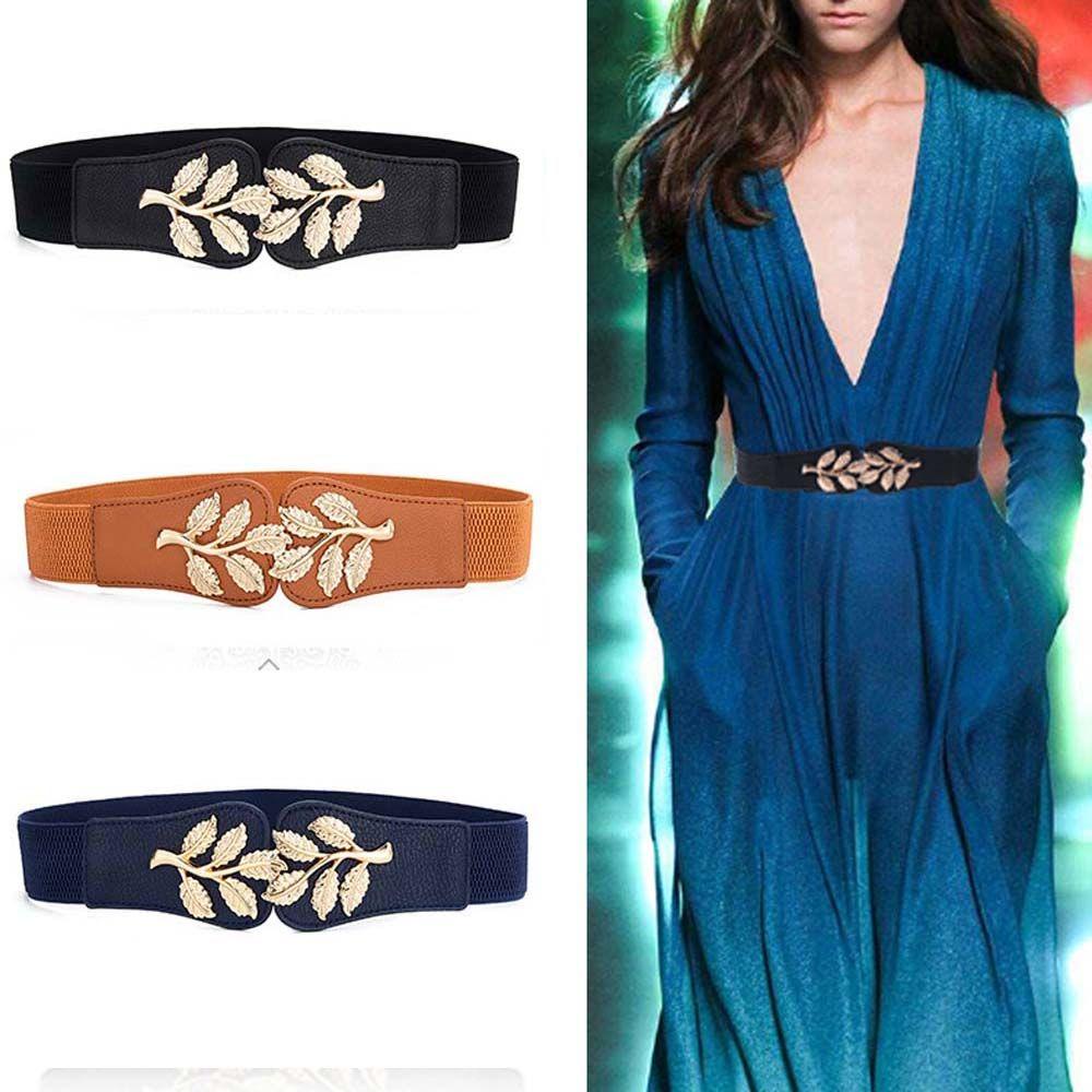 Thắt Lưng Khóa Kim Loại Họa Tiết Hoa Thời Trang Cho Nữ