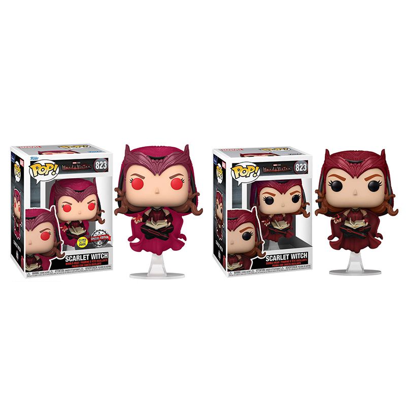 NEW Arrival FUNKO POP Wanda Vision Series Scarlet Witch limited Decoration Model Toy for Children's Toy Birthday Gift