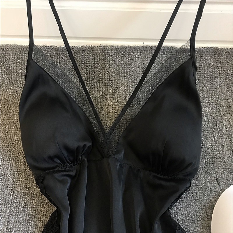 Váy Ngủ Lụa 2 Dây Phong Cách Cực Quyến Rũ - Đầm Ngủ Lụa Cao Cấp Siêu Mềm Mỏng Có Lót Ngực Tháo Rời VN008 [BINO] | BigBuy360 - bigbuy360.vn