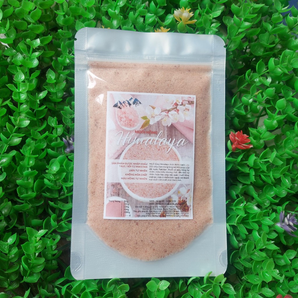 Muối Hồng Himalaya Aurosalt Hạt Mịn - Nhập khẩu Pakistan 500g