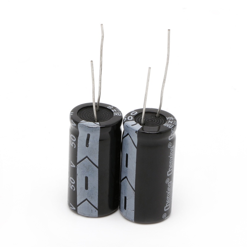 Set 2 Tụ Điện Nhôm 18*35mm 4700uF 50V 105 Chuyên Dụng°C Dimension