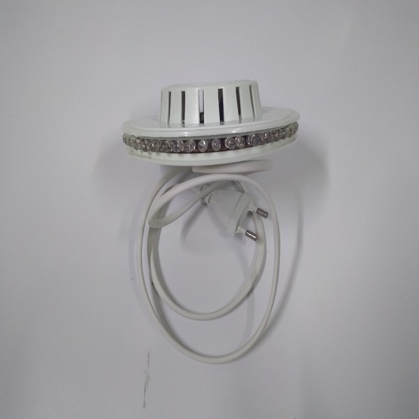 Đèn led xoay 7 màu - ĐÈN LED XOAY 7 MÀU ĐĨA BAY - MSP: 158