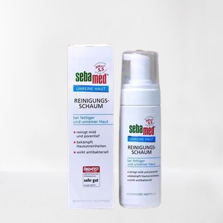 Sữa Rửa Mặt Kháng Khuẩn Dành Cho Da Mụn Sebamed Antibacterial Cleansing Foam pH5.5 150ml | BigBuy360 - bigbuy360.vn
