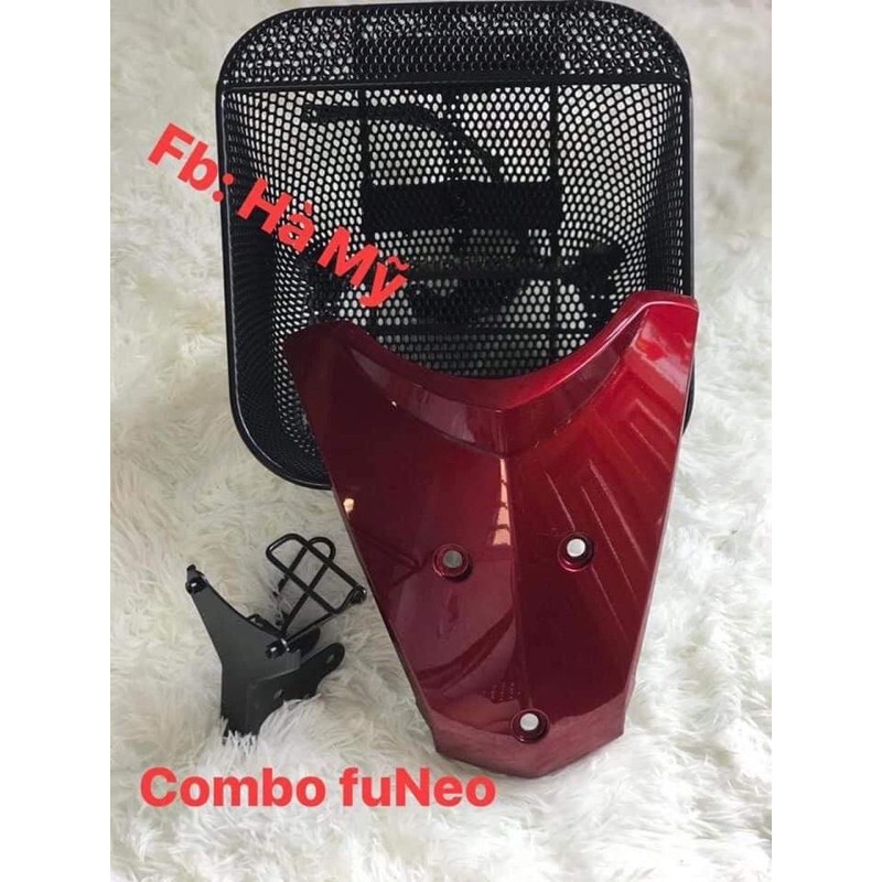 Combo 3 món (pát râu, nạ, rổ) lên rổ cho funeo, khách vui lòng ghi chú màu nạ giúp shop để shop gửi hàng đúng cho khách