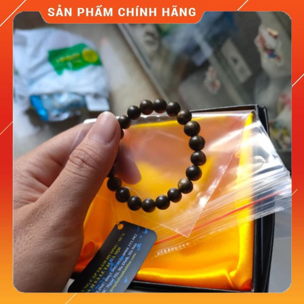 Vòng trầm hương tự nhiên nam nữ bảo hành 1 đổi 1 tặng kèm dây và hạt dự phòng