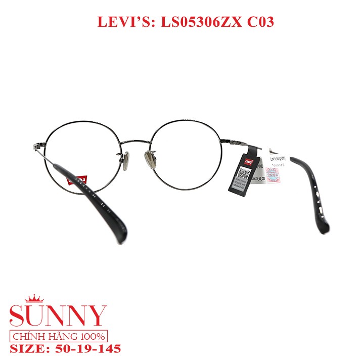 LS05306ZX- Gọng kính Levi's chính hãng, bảo hành toàn quốc