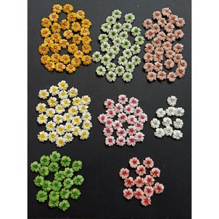 Hoa Sứ Đủ Màu | Hoa Bột Mỹ Cao Cấp Trang Trí Đính Móng H07