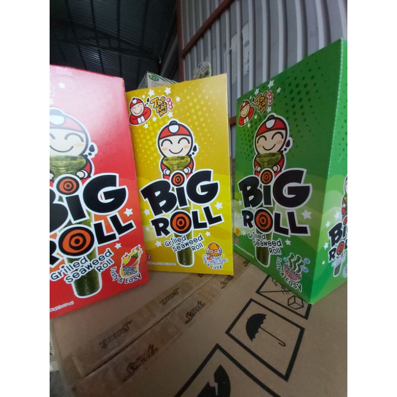 Rong biển cuộn Bigroll Tao Kae Noi Thái Lan hộp 12 gói | BigBuy360 - bigbuy360.vn