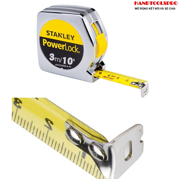 Thước cuốn 3m PowerLock Stanley STHT33203-8