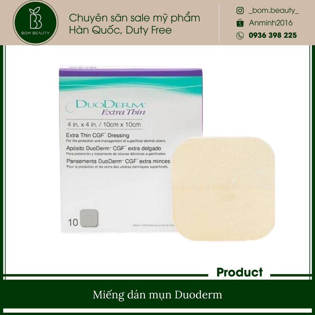 Miếng dán mụn duoderm