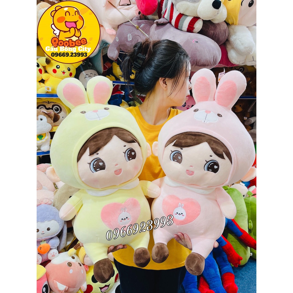 Gấu Bông Búp Bê Cosplay Thỏ Quà Tặng Cho Bé Cao Cấp Dễ Thương