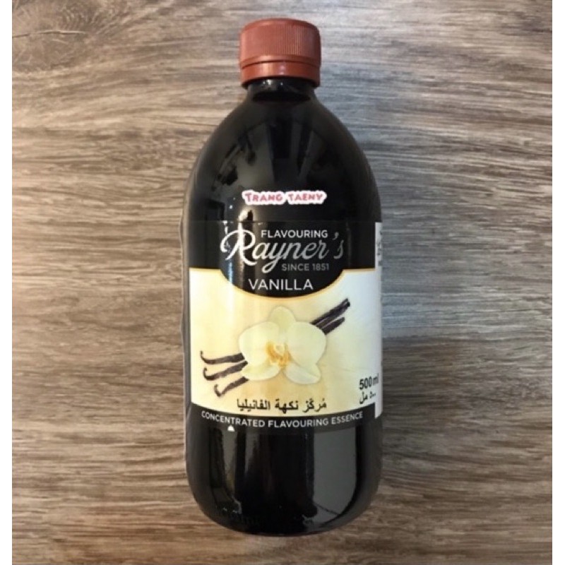 Vani nước Rayner’s 500ml / Tinh dầu Vanilla