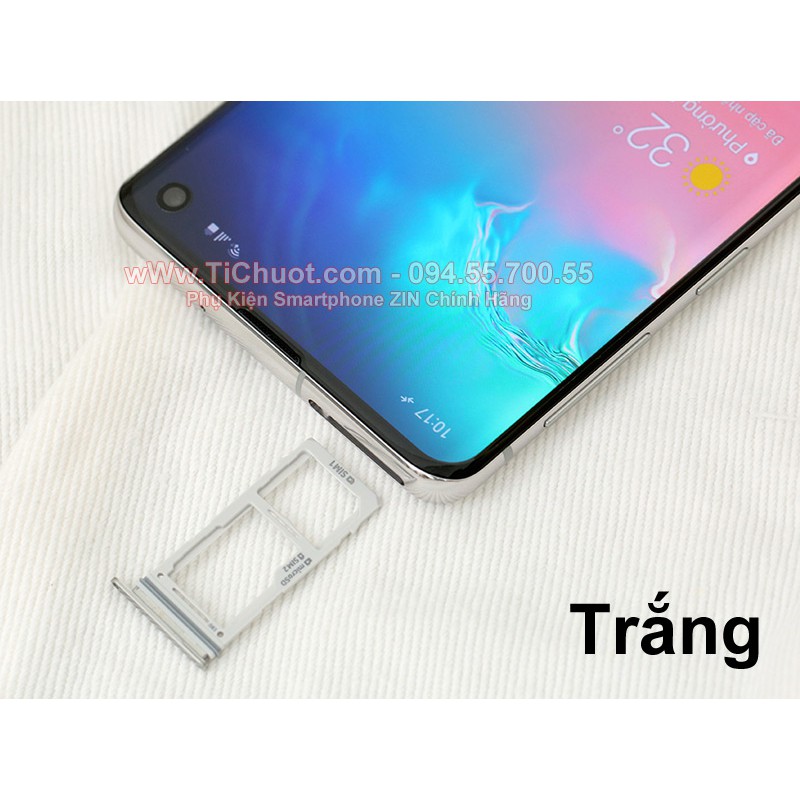 [Chính Hãng] Khay sim Samsung S10, S10 Plus ZIN