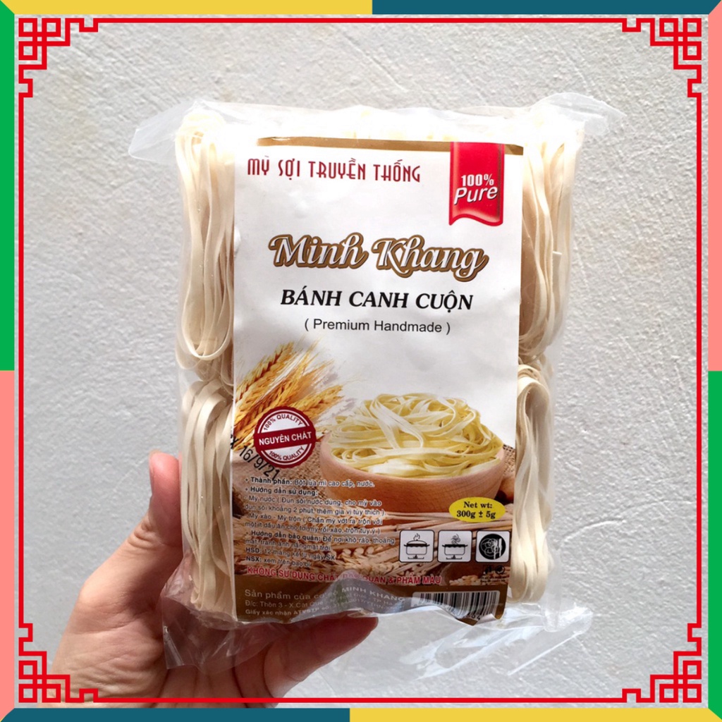 Mỳ Sợi truyền thống lịch sử Minh Khang 300g ( Đại lý Ngọc Toản)