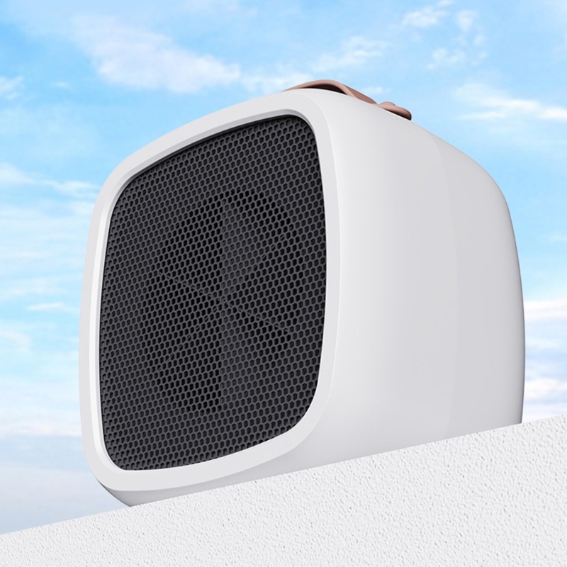Quạt Sưởi Ấm Di Động Bằng Gốm Có Thể Điều Chỉnh Nhiệt Độ 500W Cho Nhà Ở / Văn Phòng