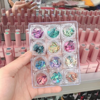 Set xà cừ vân gỗ 12 màu