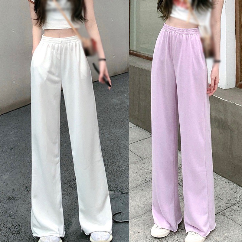 Quần Dài Ống Rộng Phong Cách Hàn Quốc Trẻ Trung Dành Cho Nữ