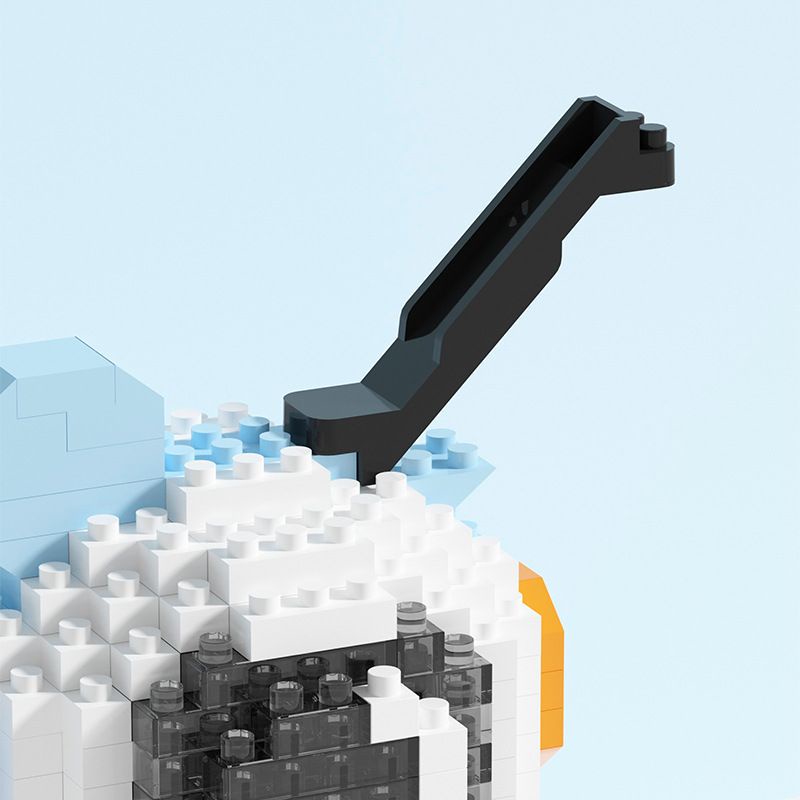 Bộ Đồ Chơi Xếp Hình Nhà Du Hành mini Phát Sáng Độc Đáo