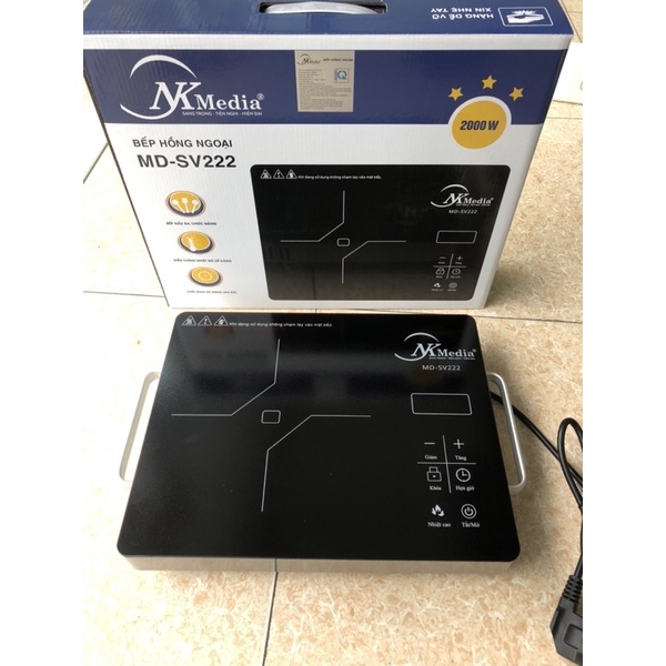 Bếp hồng ngoại đun mọi nồi NKMedia MD- SV222