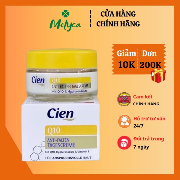 Kem dưỡng da Cien Q10 chống lão hóa da ban ngày 50ml - Shop Melyca