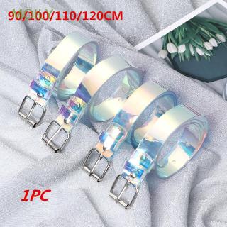 Thắt lưng nữ Bóng laze Holographic phong cách Punk