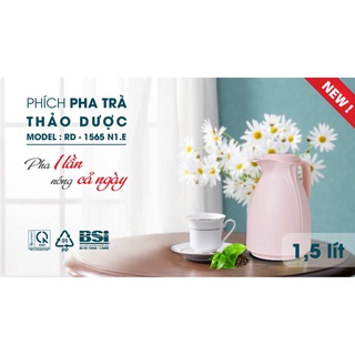 Phích pha trà thảo dược 1,5 lít Rạng Đông-RD 1565 N1.E