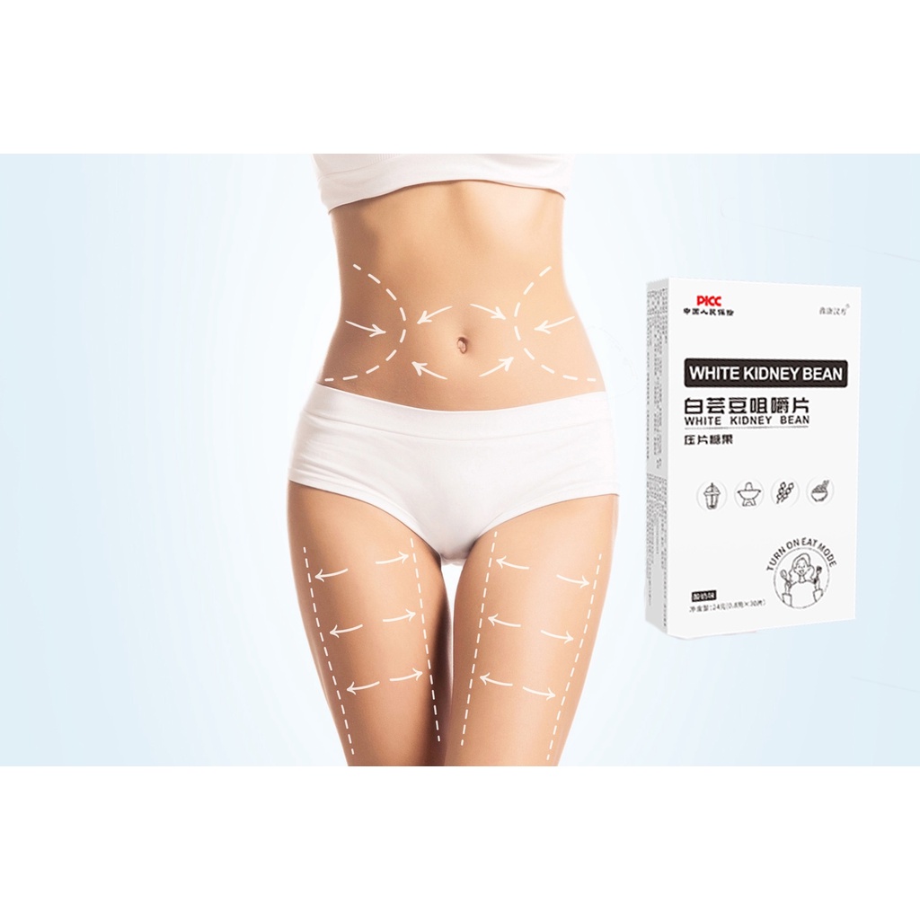 Viên Uống Hỗ Trợ Giảm Cân Nhanh White Kidney Bean, Lấy Lại Vóc Dáng Mảnh Mai Quyến Rũ