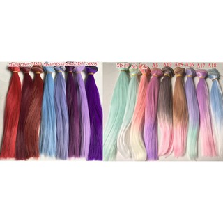 Tóc giả 25cm cho búp bê