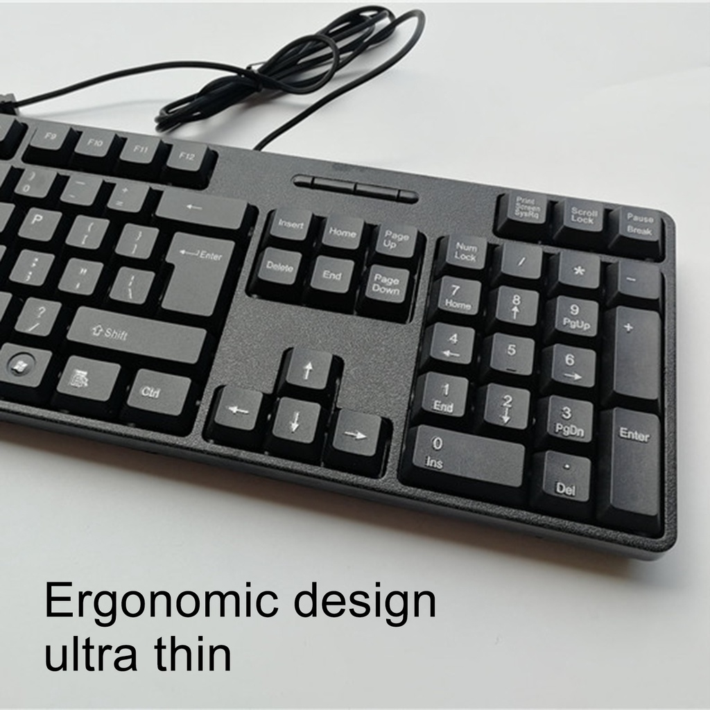 Bàn phím cơ 104 phím có dây cho Laptop PC