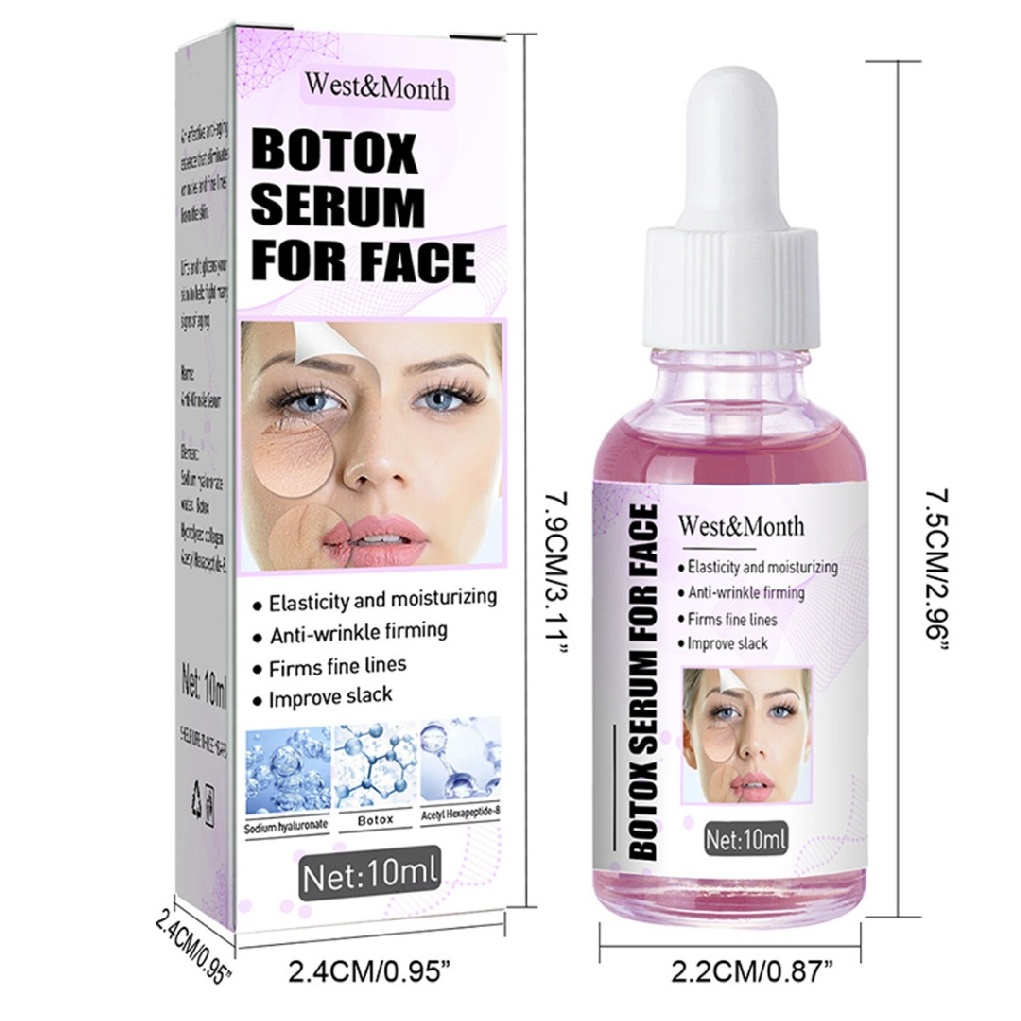 [Hàng mới về] Serum botox làm săn chắc giảm nếp nhăn lão hóa da mặt 10ml