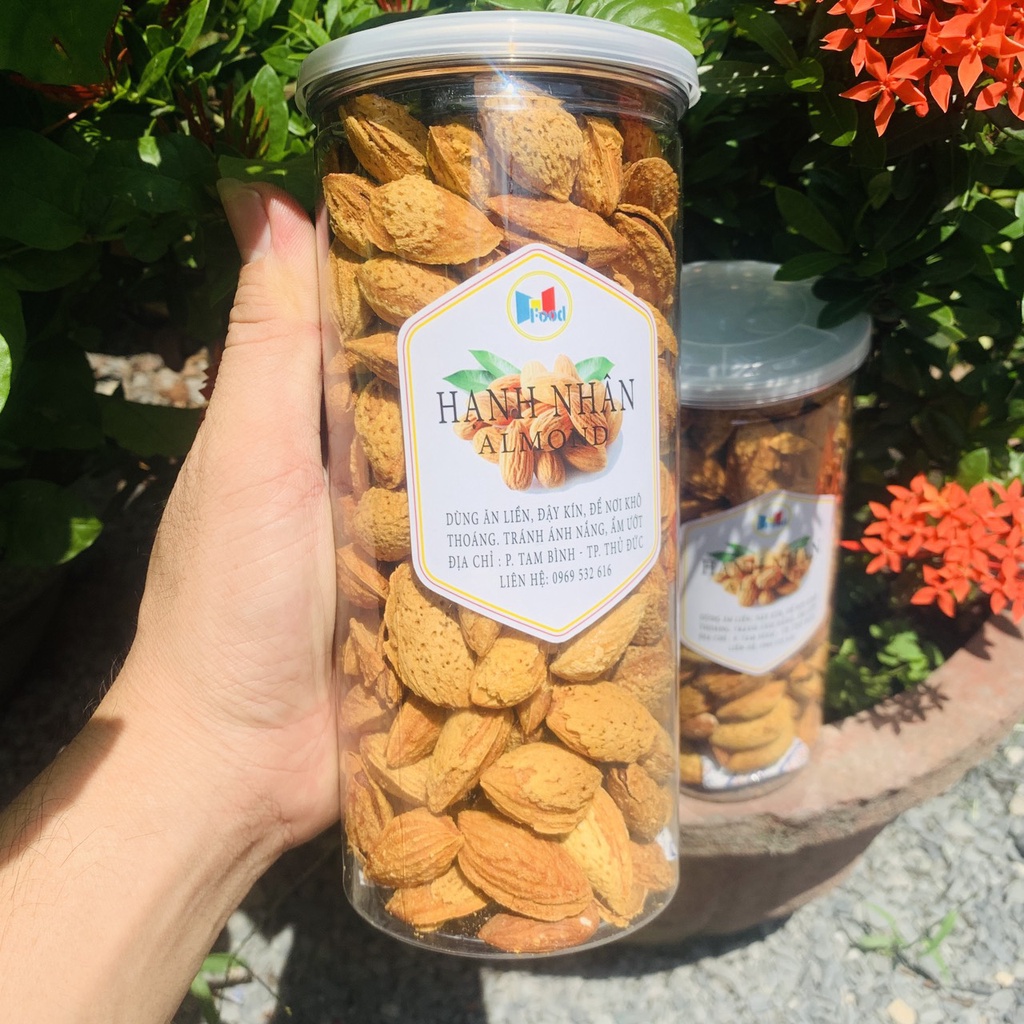 [ 1 KG = 2 LON 500.G ] HẠNH NHÂN RANG BƠ KINGNUTS