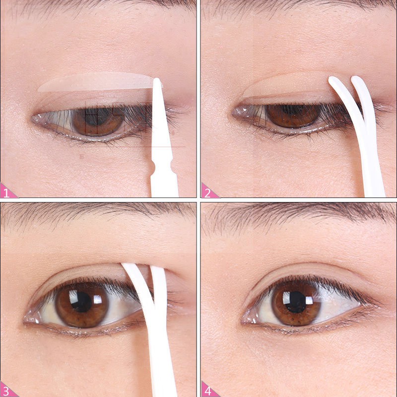 (Hàng Mới Về) Set 3 Miếng Dán Kích Mí Trong Suốt Tự Dính Cho Nữ | BigBuy360 - bigbuy360.vn