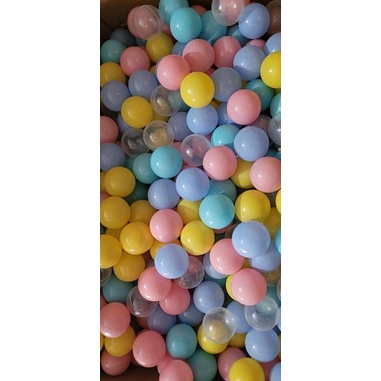 Banh mềm cho bé 8cm và 5.5cm màu pastel