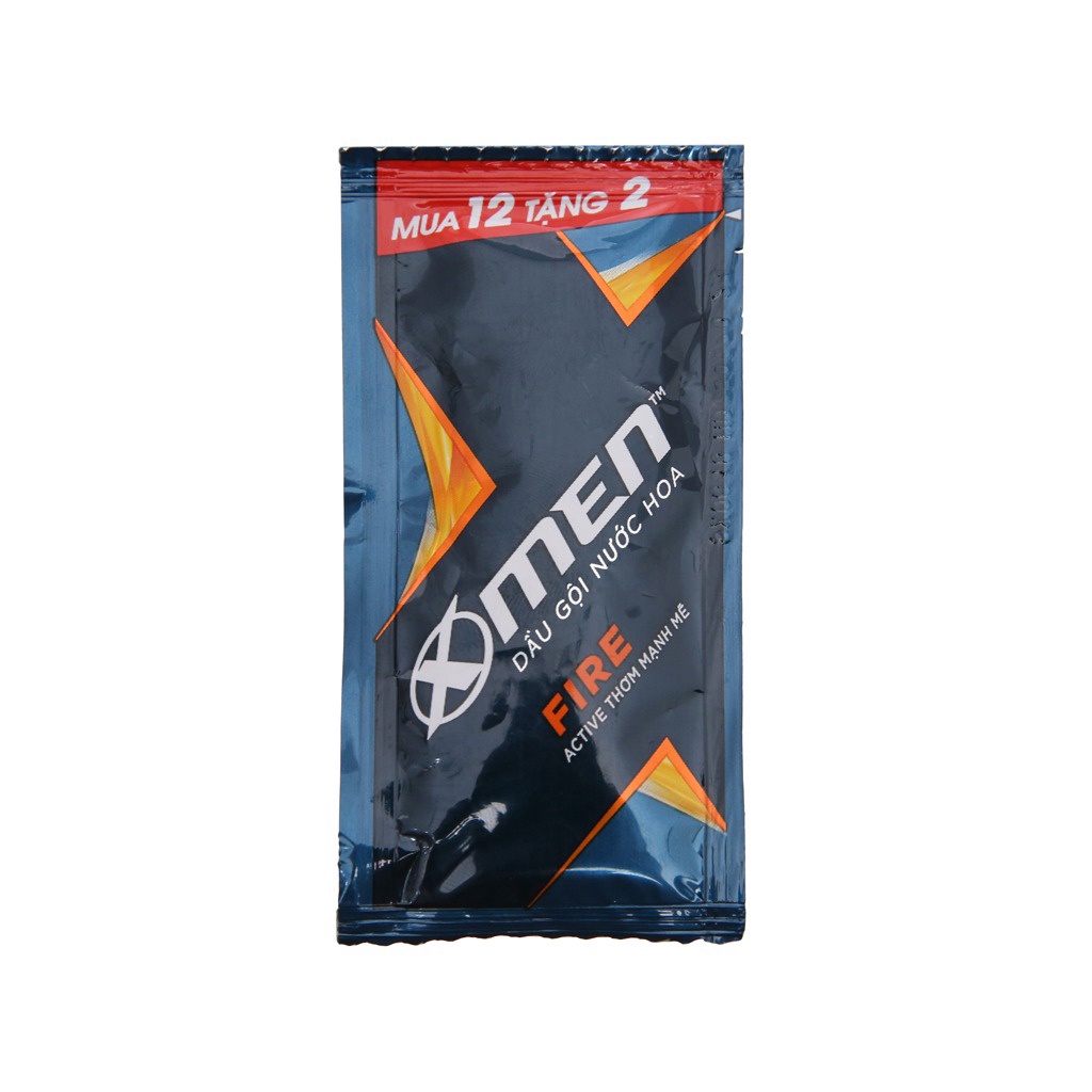 Dầu gội nước hoa XMen For Boss Intense/ Wood/ Fire 5g x 10 gói