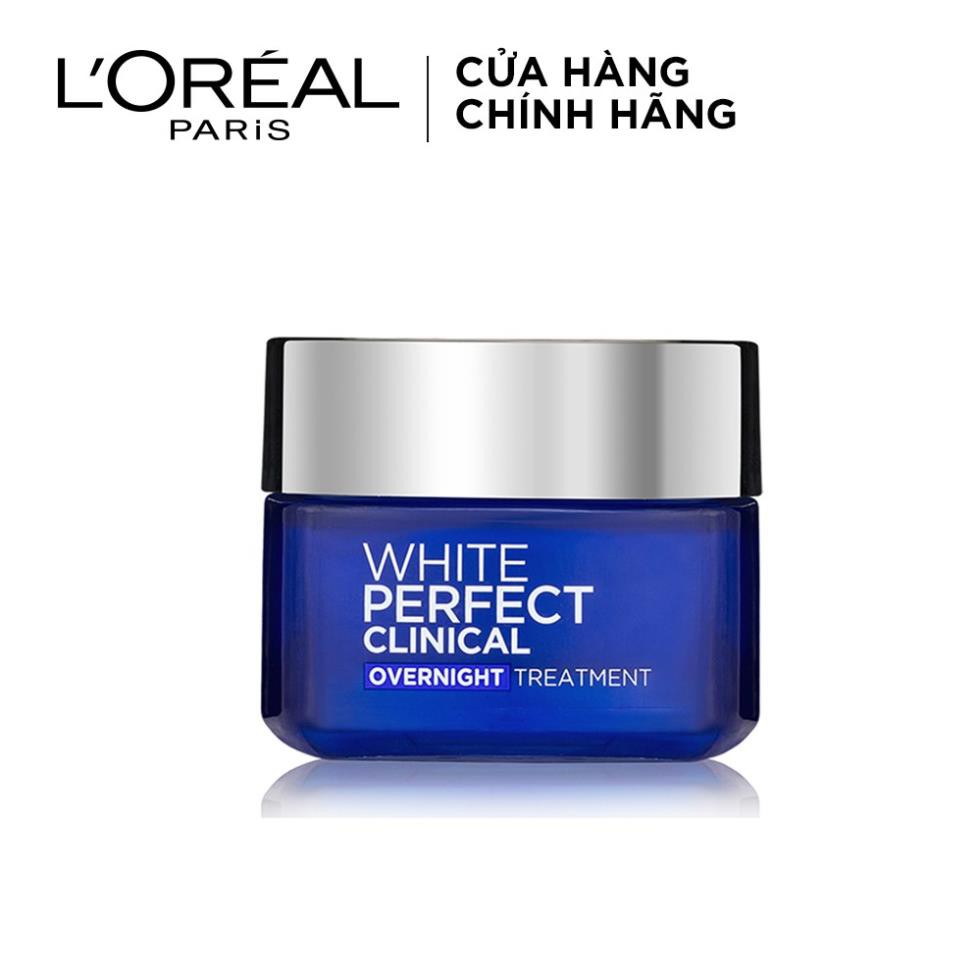Kem dưỡng trắng mịn và giảm thâm nám ban đêm L'Oreal Paris White Perfect Clinical 50ml | BigBuy360 - bigbuy360.vn