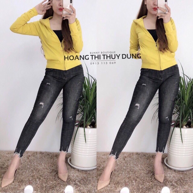 Áo khoác chống nắng tay xỏ ngón