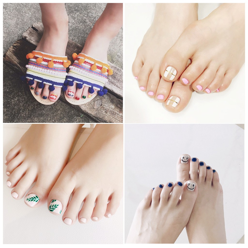 Miếng dán móng chân - Nail Wraps (22 miếng dán khô)