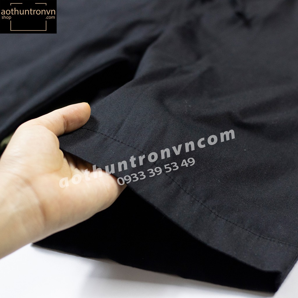 Quần Short Nam Kaki cotton 3 màu Đen / Xám / Rêu thương hiệu RINOMI ,quần Kaki cotton loại dày thoáng mát thiết kế đẹp | BigBuy360 - bigbuy360.vn